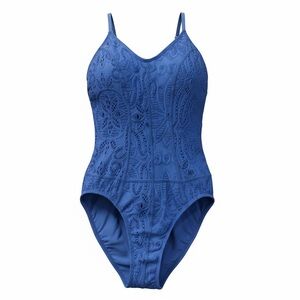 PilyQ eyelet one piece swimsuit